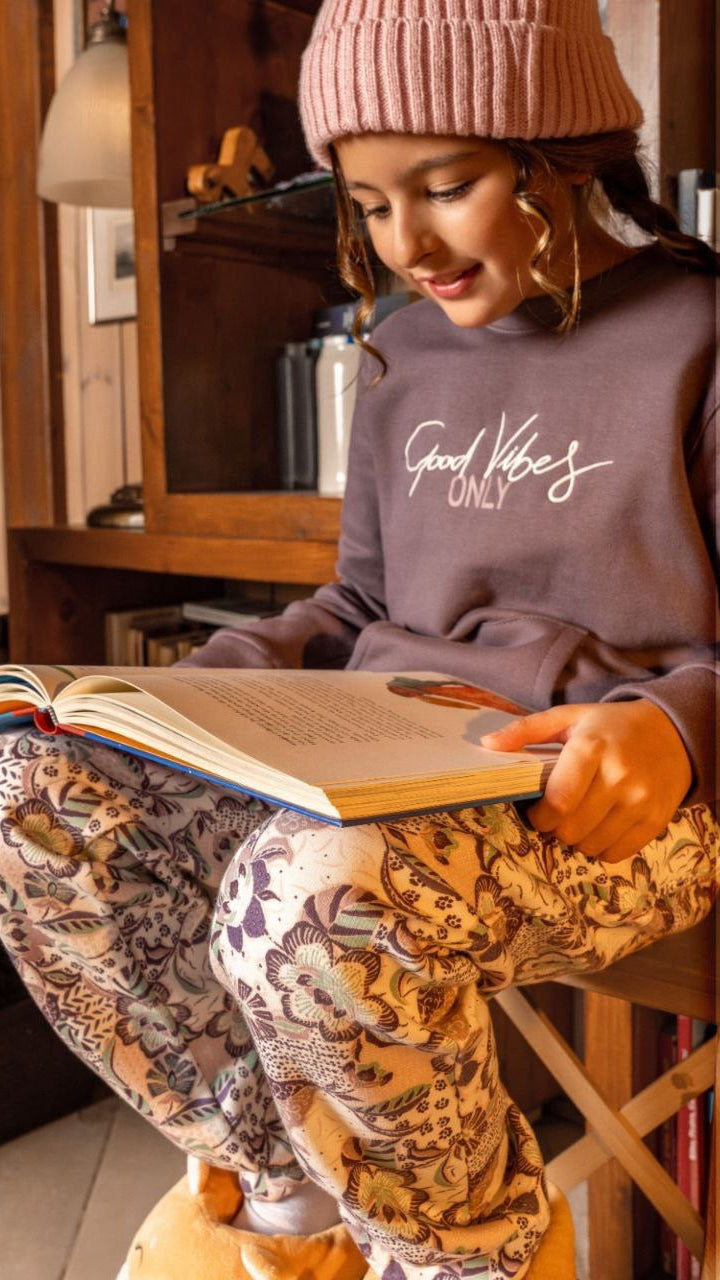 G.9 Girls Floral Winter Pajama Set