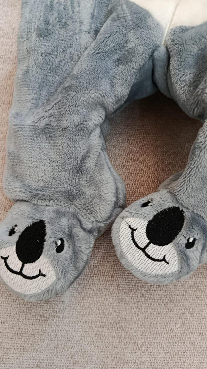 Baby Koala Fur-Lined Snowsuit – Cozy and Cute for Winter