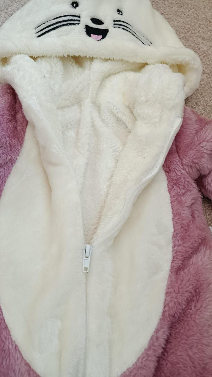 Bunny Onesie for Babies – Fleece-Lined Romper by Bebic Kids Wear